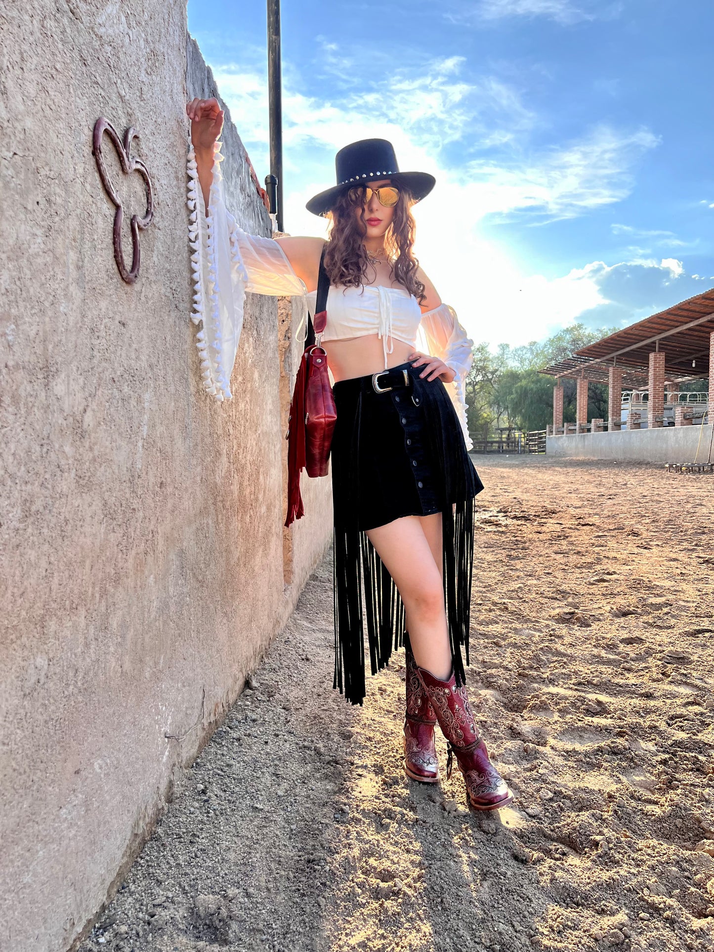 Falda larga MELISSA